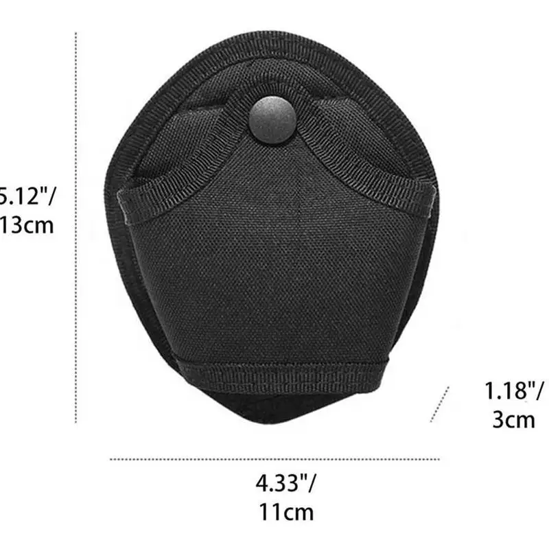 Tactical Waist Pockets Handcuff Holder Bag Cover Outdoor Sport Quick Pull Bag Handcuff Case Pouch Tactical Accessories