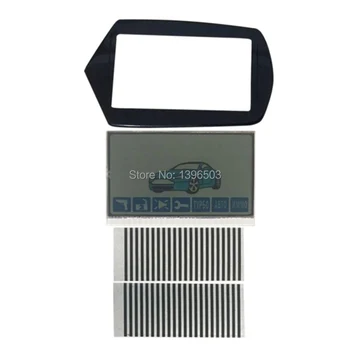 

A61 Lcd Display Flexible Cable + Glass Cover Case For Russia StarLine A61 2-Way Car Alarm System LCD Remote Control Keychain Fob
