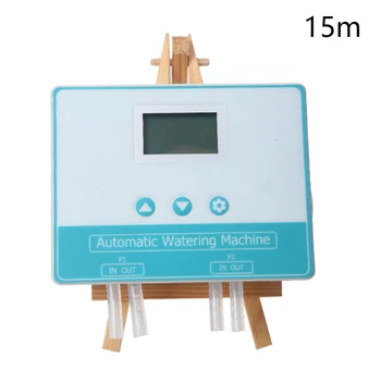 

Home Garden Double Water Pump Safe DC 5V Watering Device ABS Drip Irrigation System Intelligent Automatic Timer LCD Display