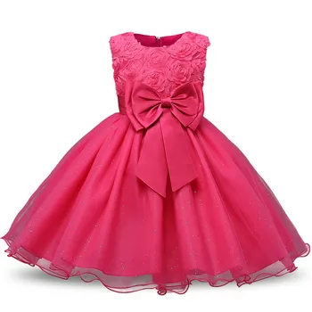 

Princess Flower Girl Dress Summer Tutu Wedding Birthday Party Kids Dresses For Girls Children's Costume Teenager Prom Designs