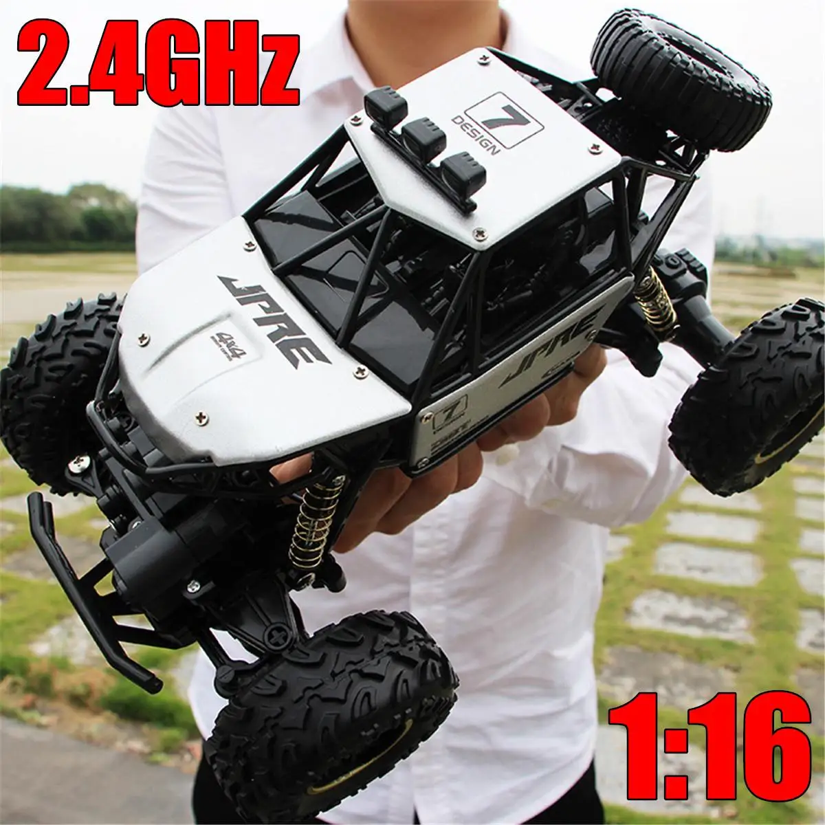 1:16 28CM 4WD RC Car Updated Version 2.4G Radio Control RC Car Toys Buggy~ High speed Trucks Off-Road Trucks Toys for Children
