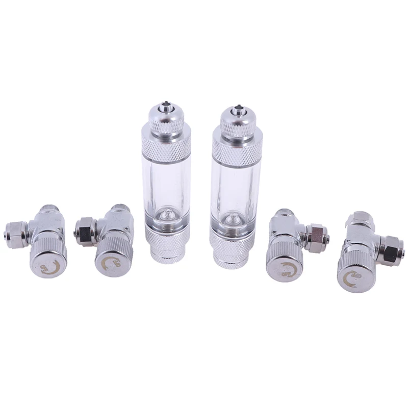 Hot Sale 4 Styles 1PC Aquarium System CO2 Regulator Needle Check Valve Bubble Counter Fish Tank Accessory