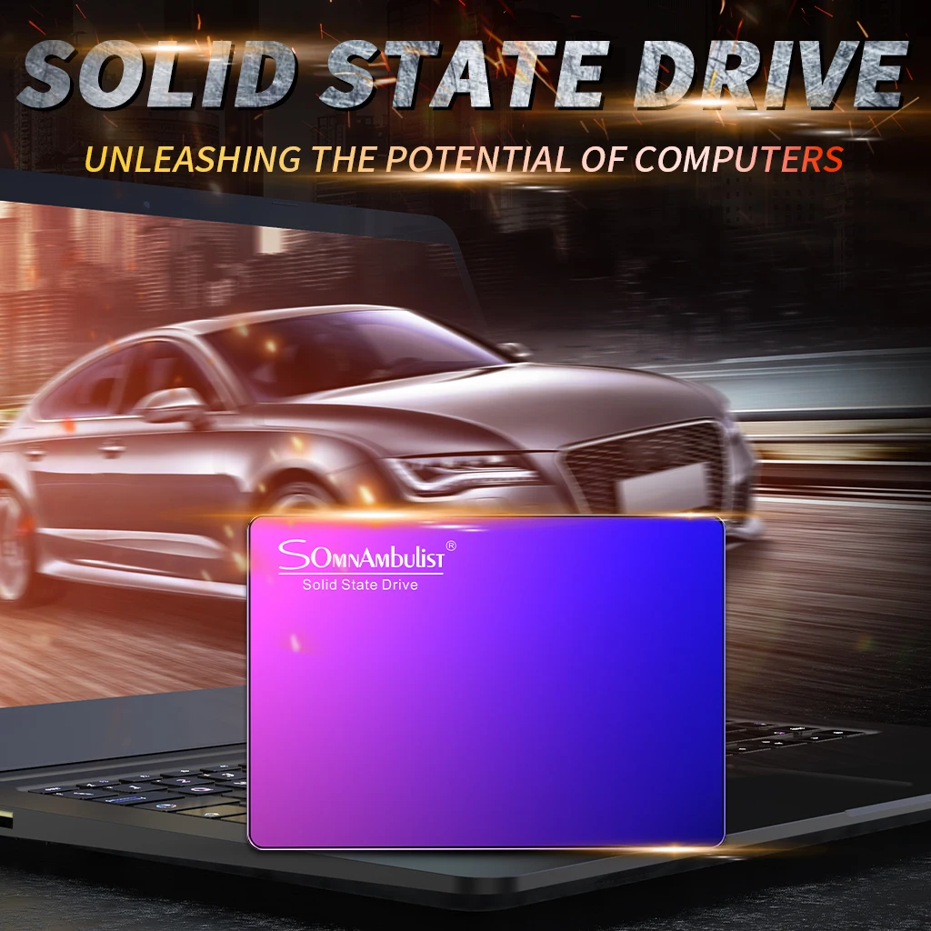 fastest internal ssd Gradient blue purple SSD solid state drive 480G desktop computer 240G notebook high-speed 2t solid state drive 120g 60g ssd internal hard disk