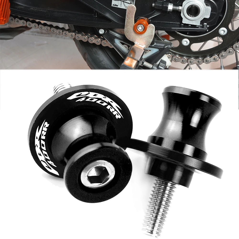 8MM For Honda CBR 400RR CBR400RR 1990-1994 CBR400 RR 1991 1992 Motorcycle Accessories Swingarm Slider Spools Stand Cover Screws |