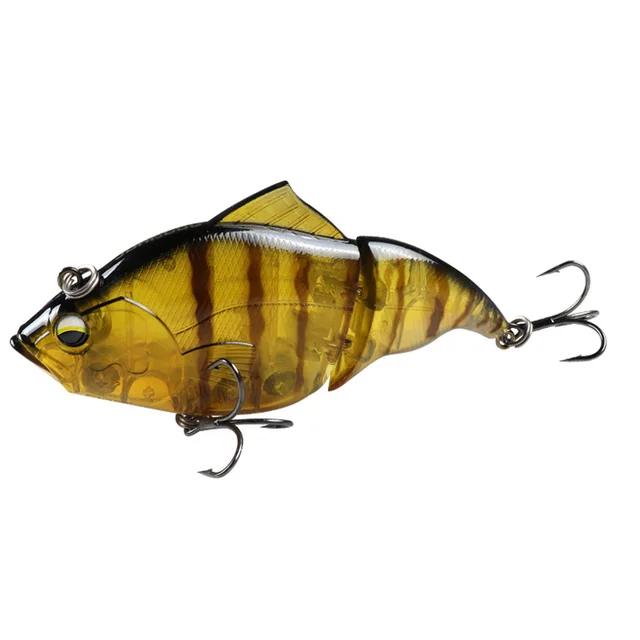 JOHNCOO 115mm Vibration SW Floating Fishing Lure Lipless Crankbaits Sinking Hard Lure Artificial VIB Bait Bass Fishing Lures N