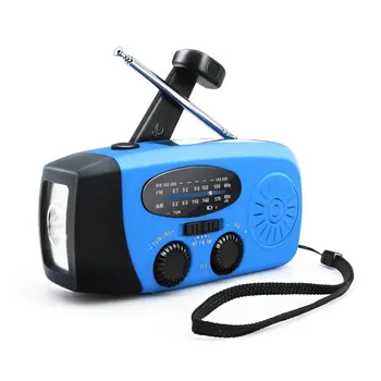 

Outdoor Solar Hand-Cranked Radio With Flashlight Charging Radio Professional Fashion Portable Clean Energy