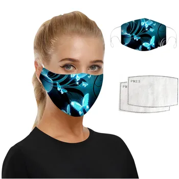 

Washable Reusable Breathable Face Cover Universal Dust-proof And Smog-washable M/ask Face Cover For Adults In Europe And America