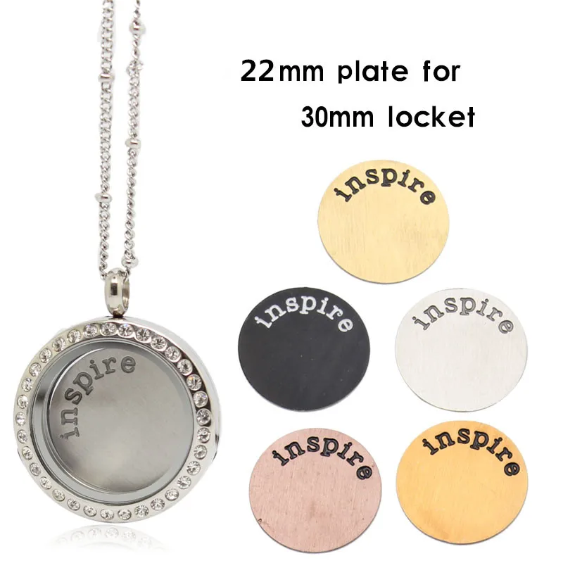 22-5mm-inspire-metal-plates-316L-stainless-steel-floating-charm-locket-plate-silver-gold-rose-gold