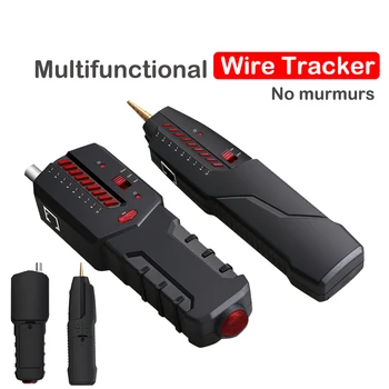 

Line Tracer Tester Line Finder Tracker No Interference BNC RJ45 UTP STP RJ11 Finding for Ethernet LAN Network Cables poe switchs