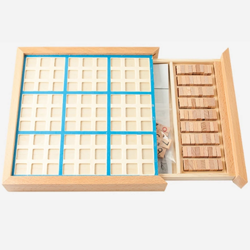 Sudoku шахматные цифры от 1 до 9 можно положить только один раз в любую строчку и проверить интеллектуальные модные Развивающие деревянные игрушки Счастливые игры подарки