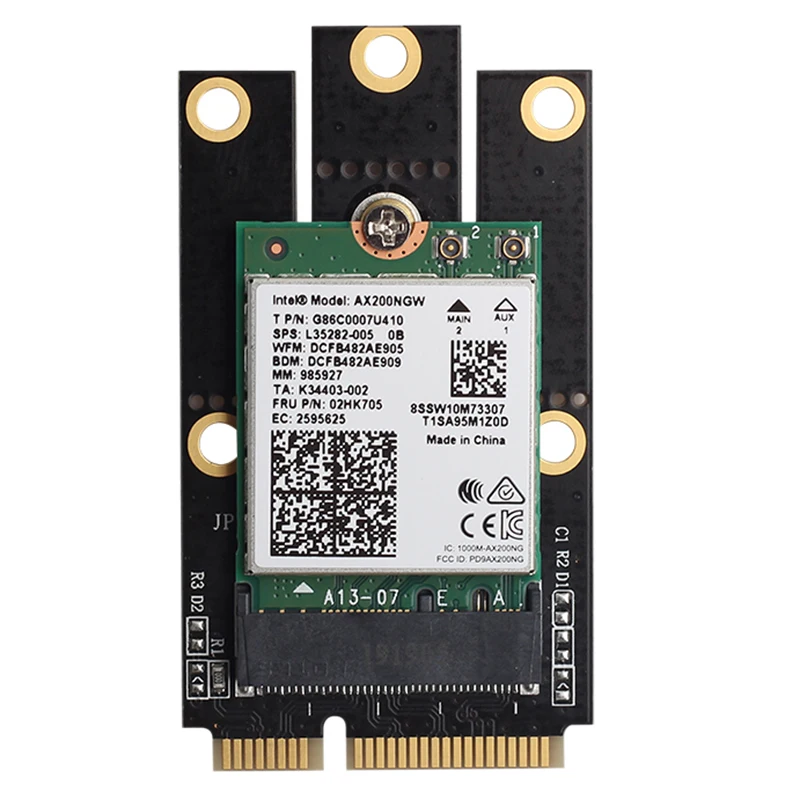 Лидер продаж-Новые M.2 NGFF на мини-разъем pci-е(PCIe+ USB) Адаптер для M.2 Wi-Fi Bluetooth плата Wireless WLAN Card Intel AX200 9260 8265 8260 для Lapto