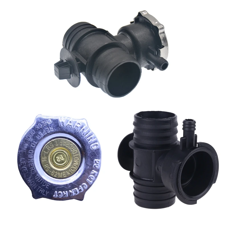 Coolant Radiator Tank Cap Sealing Fourway Connector For Chrysler Dodge