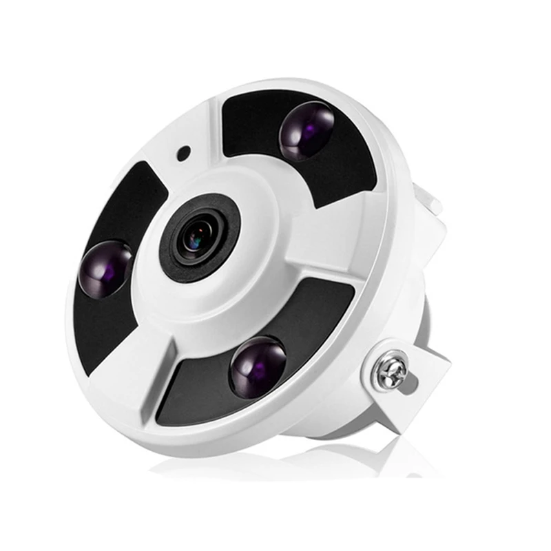 

1080P Fisheye Vr Poe48V Ip Camera Electronic Ptz 180 Panoramic Onvif Email Alarm Ir-Cut P2P Security Cctv Camera(Poe48V)