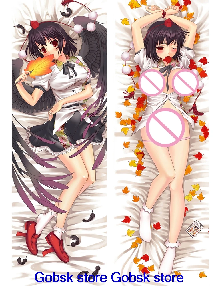 Наволочка Syameimaru Аниме Dakimakura TouHou Project Phantasmagoria of Flower View обнимающая