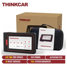 THINKSCAN MAX Professional Car VIN Auto Scanner All System Active Test ECU Coding 28 Reset OBD2 Code Reader Diagnostic Tools