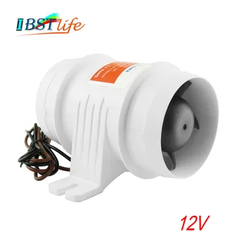 

12V In-Line Air Blower Boat Bilge Engine Galley Marine Cabin Ventilation Fan Corrosion Resistant ABS Marine Boat Parts