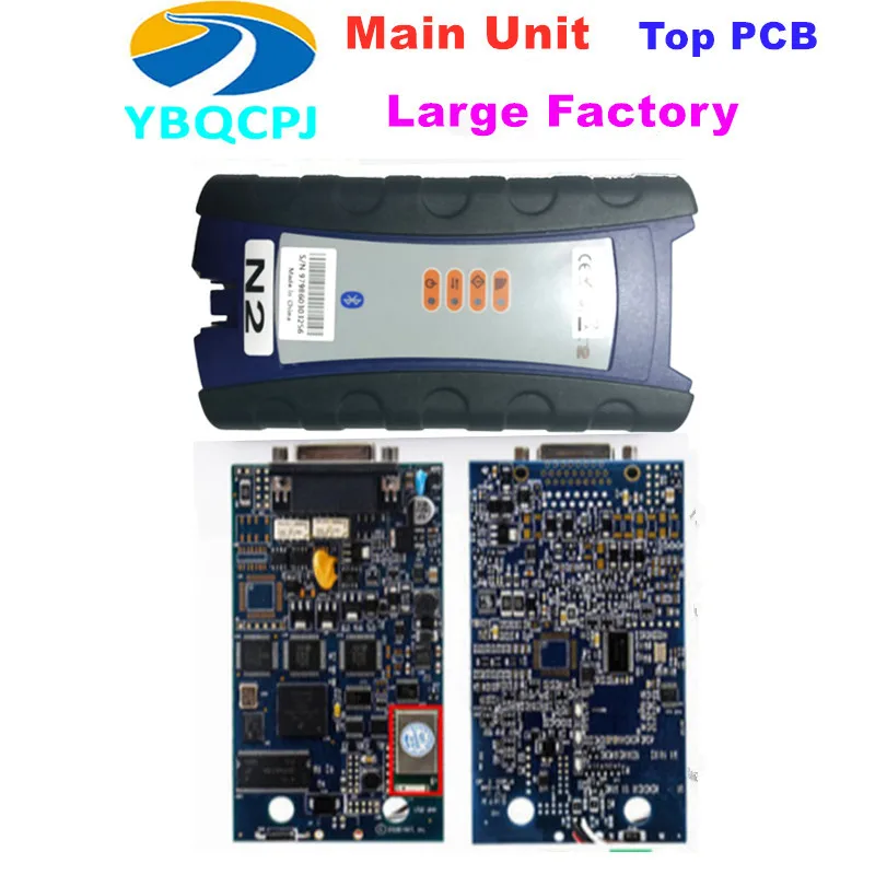 Большой завод Bluetooth USB 125032 N2 Link 2 + Основной блок для Volvo Cummins Nexiq2 Isuzu Nexiq интерфейс