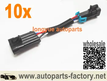 

longyue 10pcs O2 Oxygen Sensor Adapter Harness Back to Front for LT1 LS1