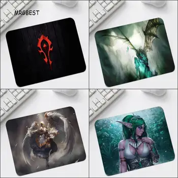 

Warcraft Gaming Mouse-Pad Small Size Wars Play Mats Natural Softy Rubber Table Pad for WOW LOL DOTA Games No Locking Cheaper