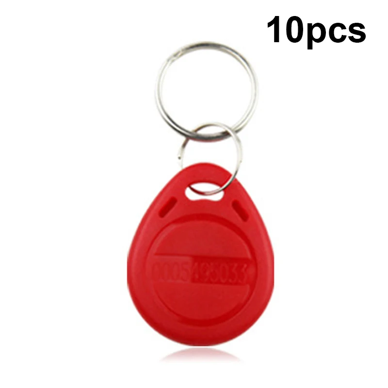 2/5/10Pcs 125Khz Key Copy Rewritable Writable Rewrite EM ID T5577 Keyfobs RFID Tag Ring Card Proximity Token Access Duplicate smart lever door lock Access Control Systems