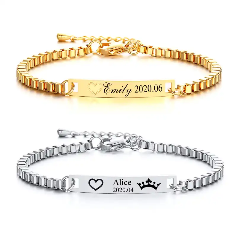 newborn baby name bracelets
