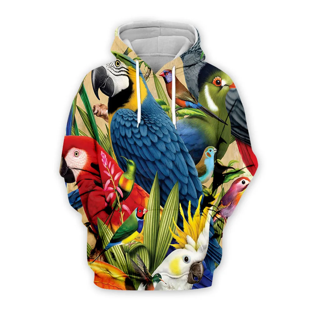 

Tessffel Animal Parrot Art colorful Unisex Tracksuit casual new fashion MenWomen 3D Print Sweatshirts/Hoodie/shirts/Jacket s-9