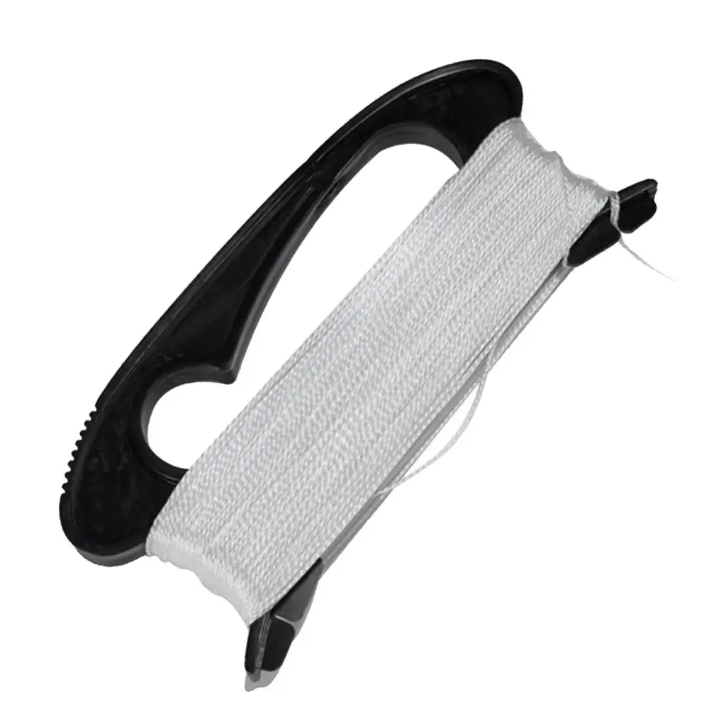 100M Kite Line Brick Laying Measuring Rope D Shape String Line Grip Board