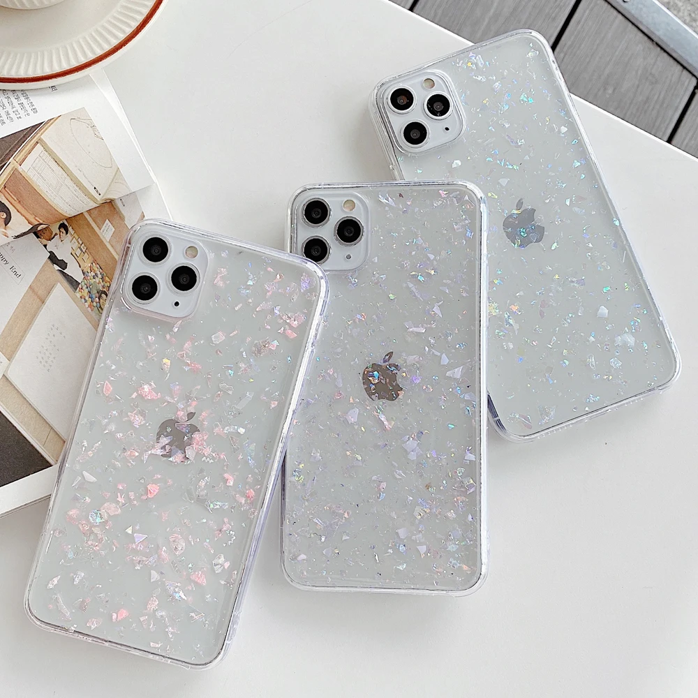 Чехол с блестками для Huawei P30 Lite P9 P10 P20 Pro P8 2017 P40 E P Smart Z Plus 2019 | Мобильные телефоны и