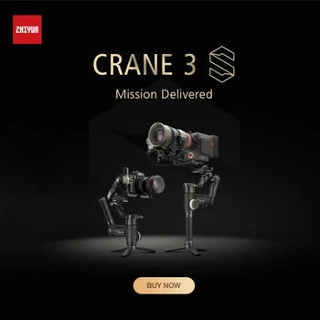 

Zhiyun crane 3S detachable modular can be used for red dragon 5K cinema camera image transmission camera
