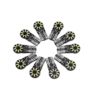 

10Pcs T10 W5W 194 LED COB Car Lights Auto Side Turn Signal Lamp 6000K White Car Interior Lights Brake Reverse LED DRL Lamp
