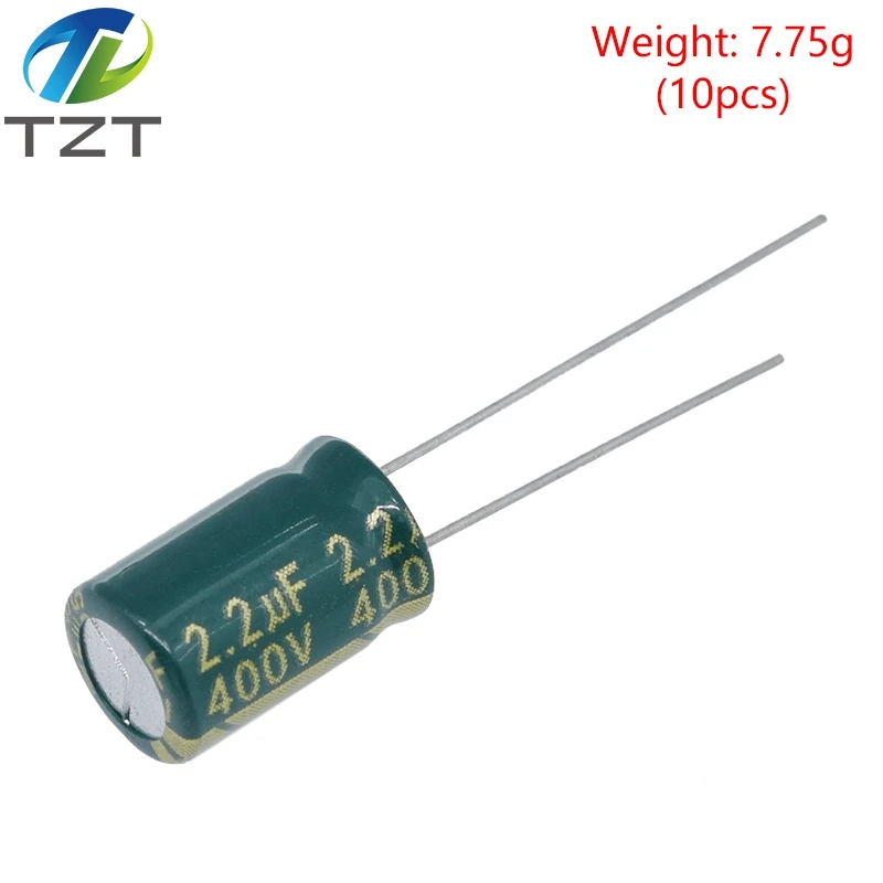 10/20/50PCS Hochwertiger 400V2,2UF 8*12mm 2,2UF 400V 8*12 Elektrolytkondensator – Detail 1