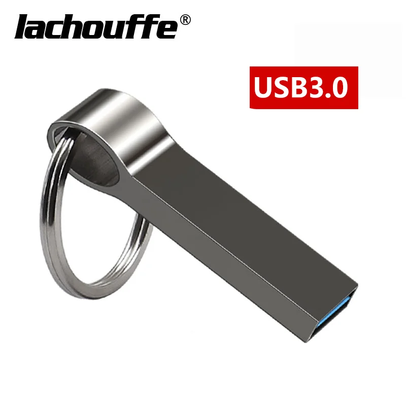 usb 3,0& 2,0 металлический ключ флеш-накопитель usb 8 ГБ 16 ГБ 32 ГБ 64 ГБ usb флеш-накопитель Флешка память usb диск cle usb - Цвет: USB 3.0 bright-gray