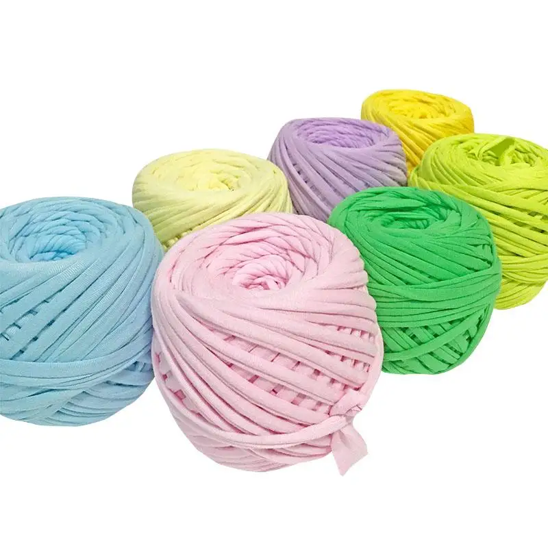 

Cloth line yarn Crocheted bag chunky knitting yarn cushion carpet storage basket is hand-woven Diy thick yarn accessory FZ46