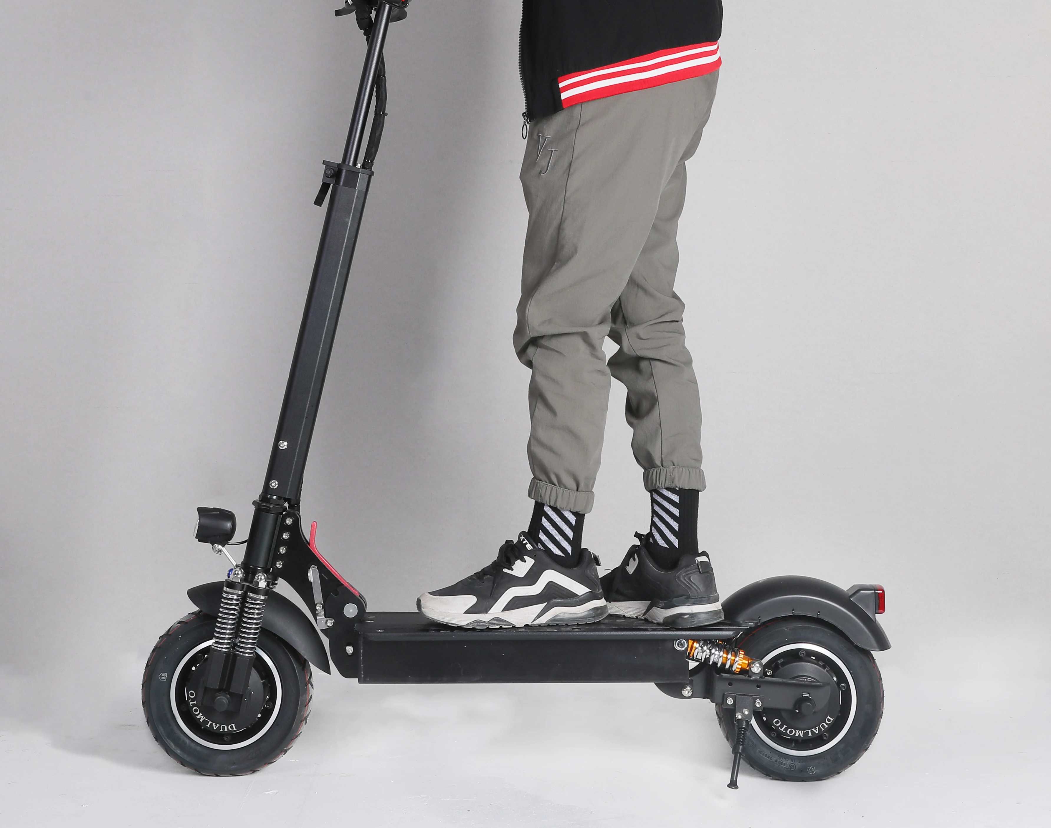 Электрический скутер, способный преодолевать Броды для взрослых, складной электрический велосипед с двумя двигателями и мощный электрический скутер 70 км/ч 1" 52 V 18Ah 2000W