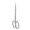 STALEKS Stainless Steel Dead Skin Scissors Russian Style Bending Eyebrow Scissors Zebra Pattern Exfoliating Nail Tools SX-20/1z 5