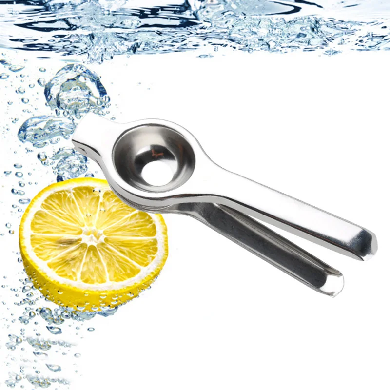 2pcs Stainless Steel Citrus Fruits Squeezer Orange Hand Manual Juicer Kitchen Tools Lemon Juicer Orange Queezer Juice Fruit Pressing