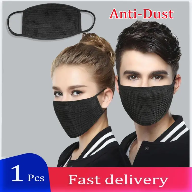 

In stock Anti-Dust Mask Cotton Respirator mask protective face mask Cycling Wearing Windproof Reusable mask PK ffp2 ffp3 mask