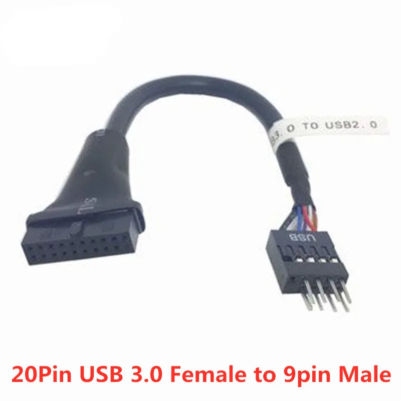 Apple Studio Adattatore Intestazione USB 3.0 A 20 Pin Per Scheda Madre - 2 Porte Femmina, Connettore PC Adattatore USB 3.0 - Foto 12