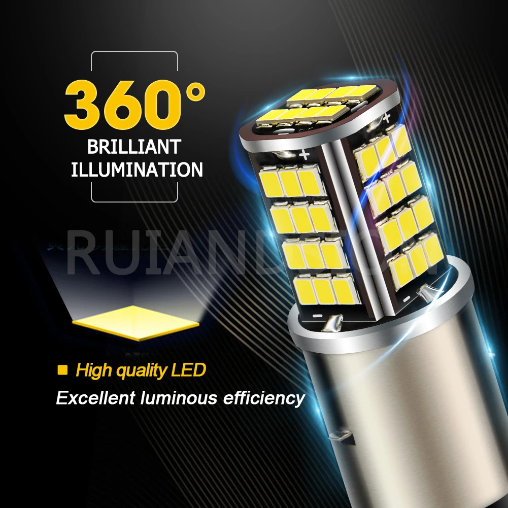 Motorcycle H6 Headlight 6V 12V DC BA20D Bixenon Beam 2835 56smd LED For Moped Scooter ATV motorcycle headlight,motorcycle led lights,led motorcycle lights,led lights,auto headlight led lamps