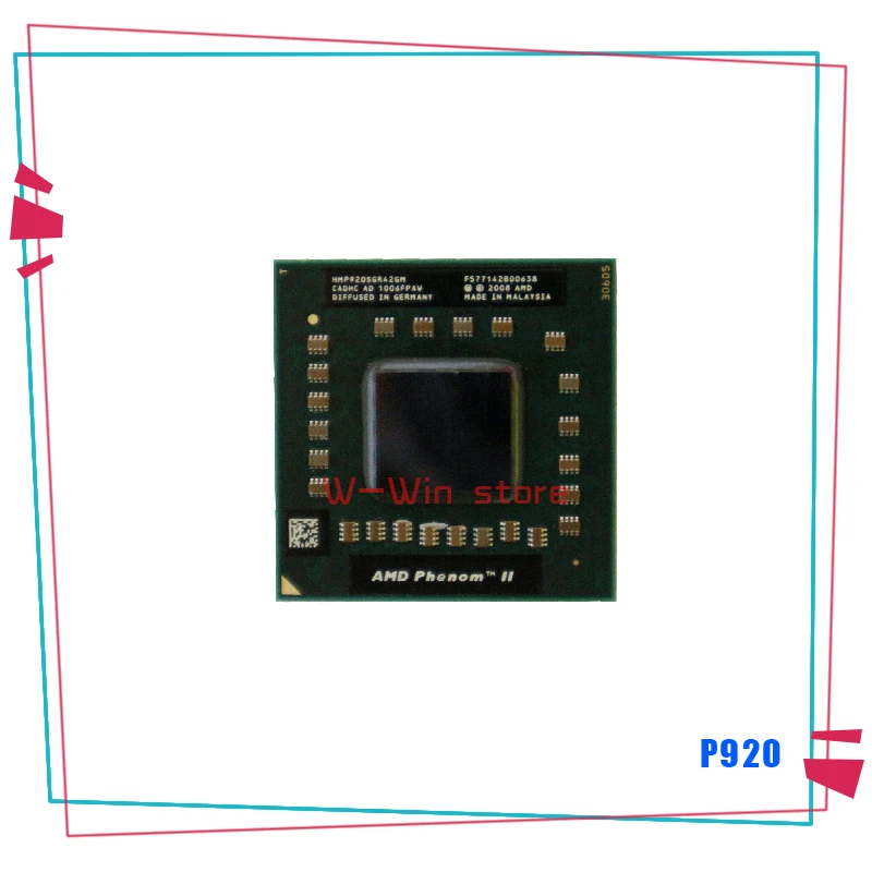 Четырехъядерный мобильный процессор AMD Phenom II P920 1 6 ГГц четырехъядерный