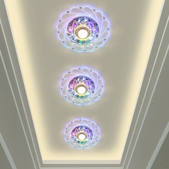 

Lights Led Pendant Light Chandelier Colorful Ceiling Crystal Home