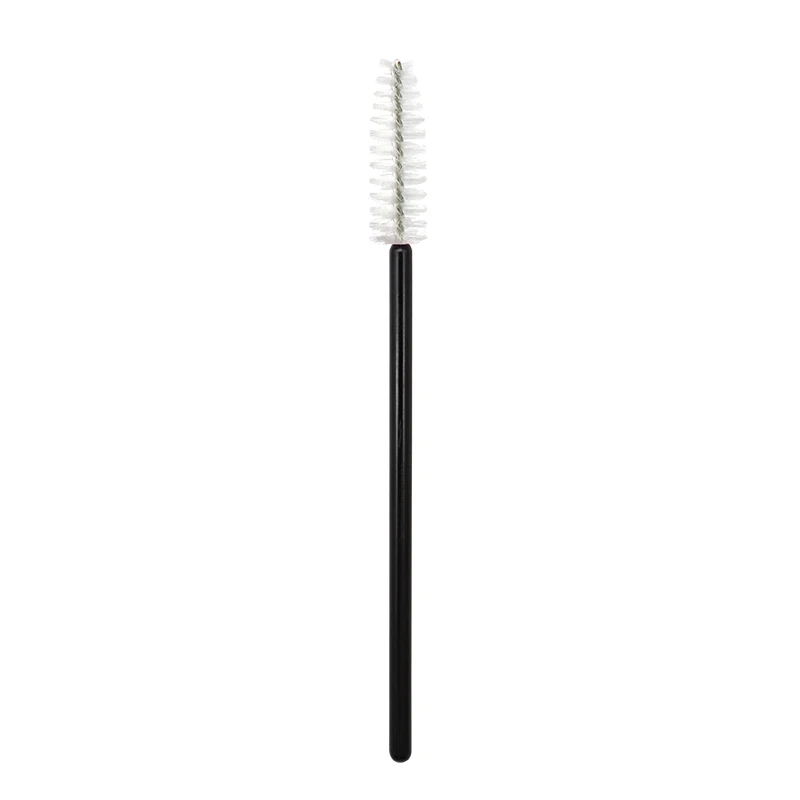 50pcs black white 1/50 шт одноразовые нейлоновые палочки для туши для ресниц синие золотистые синие ручки кисти для ресниц кисти для макияжа Инструменты для наращивания ресниц - Handle Color: 50pcs black white