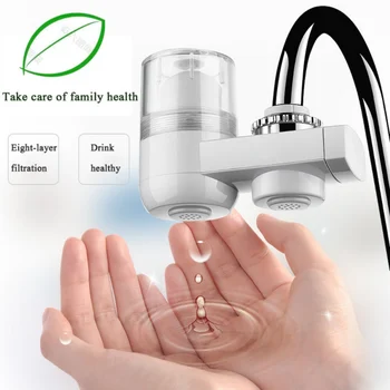 

Tap Water Purifier Kitchen Faucet Washable Percolator Water Filter Rust Bacteria Removal Replacement Filter Accessories 1PC