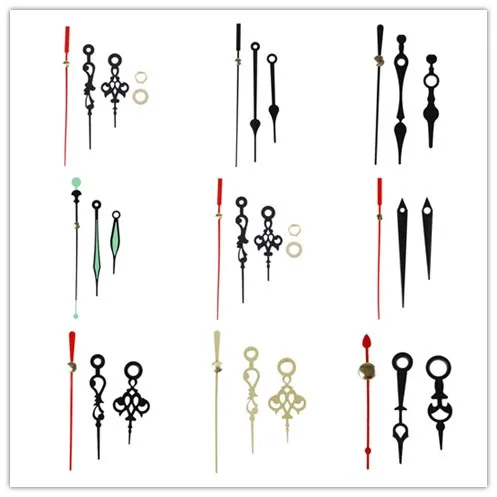 New Quartz Clock Movement Mechanism Gold Hands Parts Hands DIY Replace Repair Wall Clock Parts Kit