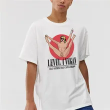 Gay Pride Футболка Брук Vegan уровень 4 RPDR Vanjie футболка LGBT Masc Daddy Btm Топ Harajuku забавная футболка