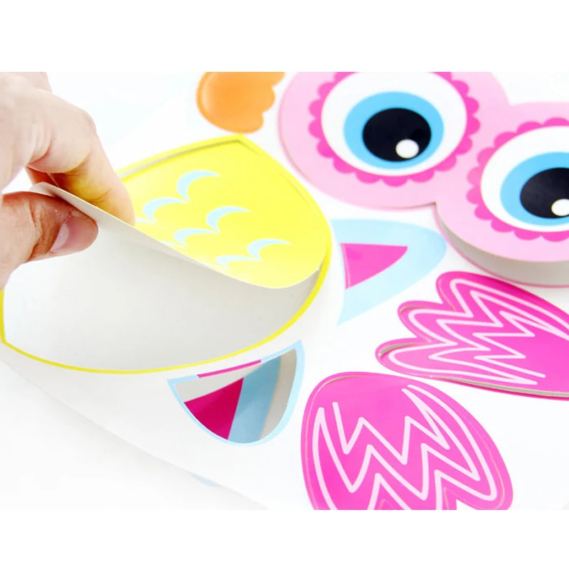 Sz паровой DIY мультфильм ремесла игрушка для детей ручной работы ремесло Животное Головоломка бумажный лоток картина рюкзак образование игрушки подарки