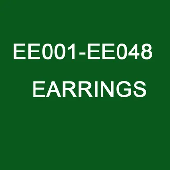 

EE001-EE027 Customized Earrings For Women Rhinestone Fashion Letter Earrings