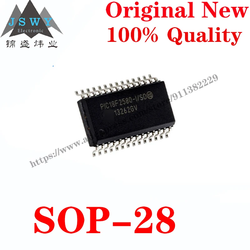 

10~100 PCS PIC18F2580-I/SO SOP-28 Semiconductor 8-bit microcontroller -MCU IC Chip for module arduino Free Shipping PIC18F2580