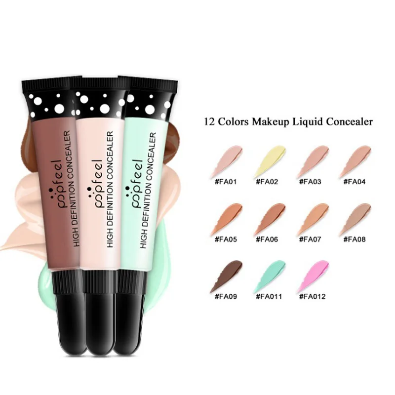 

Popfeel Face Makeup Pro Concealer Liquid Foundation Cream For Face Long Lasting Brighten Contour Stick Corrector Maquillaje