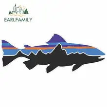 EARLFAMILY 13cm x 13cm for Fitz Roy Funny Car Stickers RV VAN 3D DIY Fine Decal Bumper Trunk Truck Graphics Fine Decal